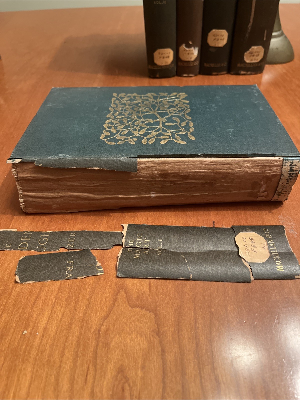 THE GOLDEN BOUGH Study In Magic Religion 12 Vols Frazer 3rd Ed 1911 Set