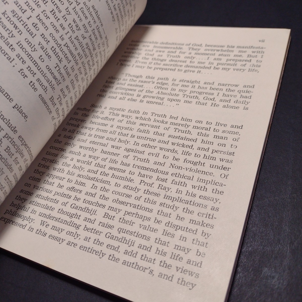 Gandhian Ethics by Benoy Gopal Ray, 1958 Paperback Reprint, Navajivan Publishing