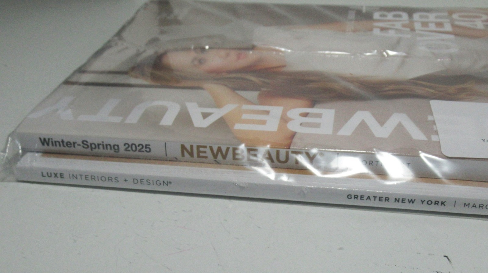 SEALED~ New Beauty Magazine & LUXE INTERIORS Greater NY ~ Winter Spring 2025