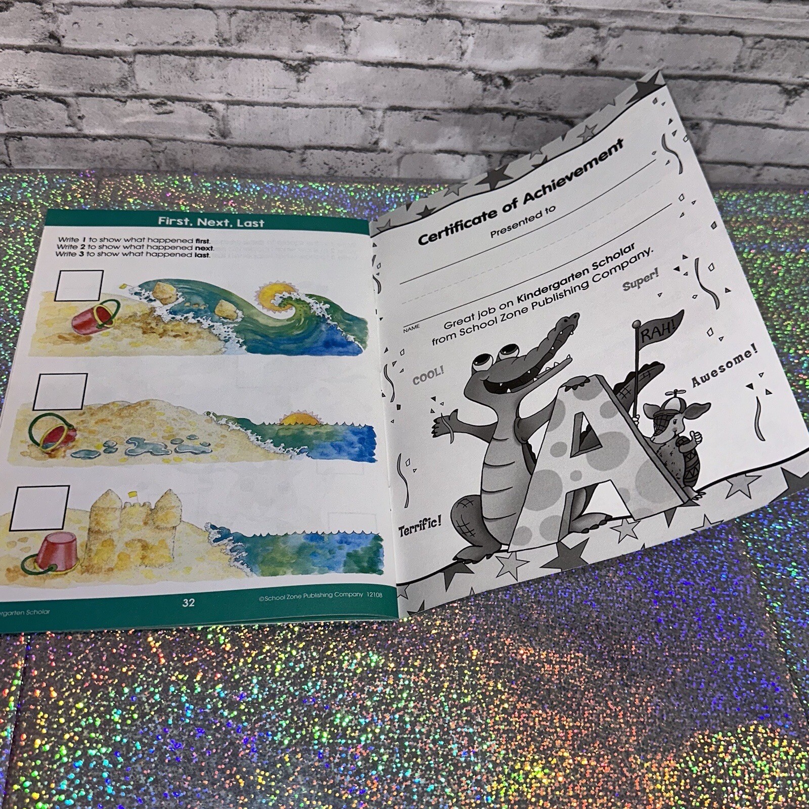 Preschool-Kindergarten Workbooks Lot of 4 Educational Resources Practice