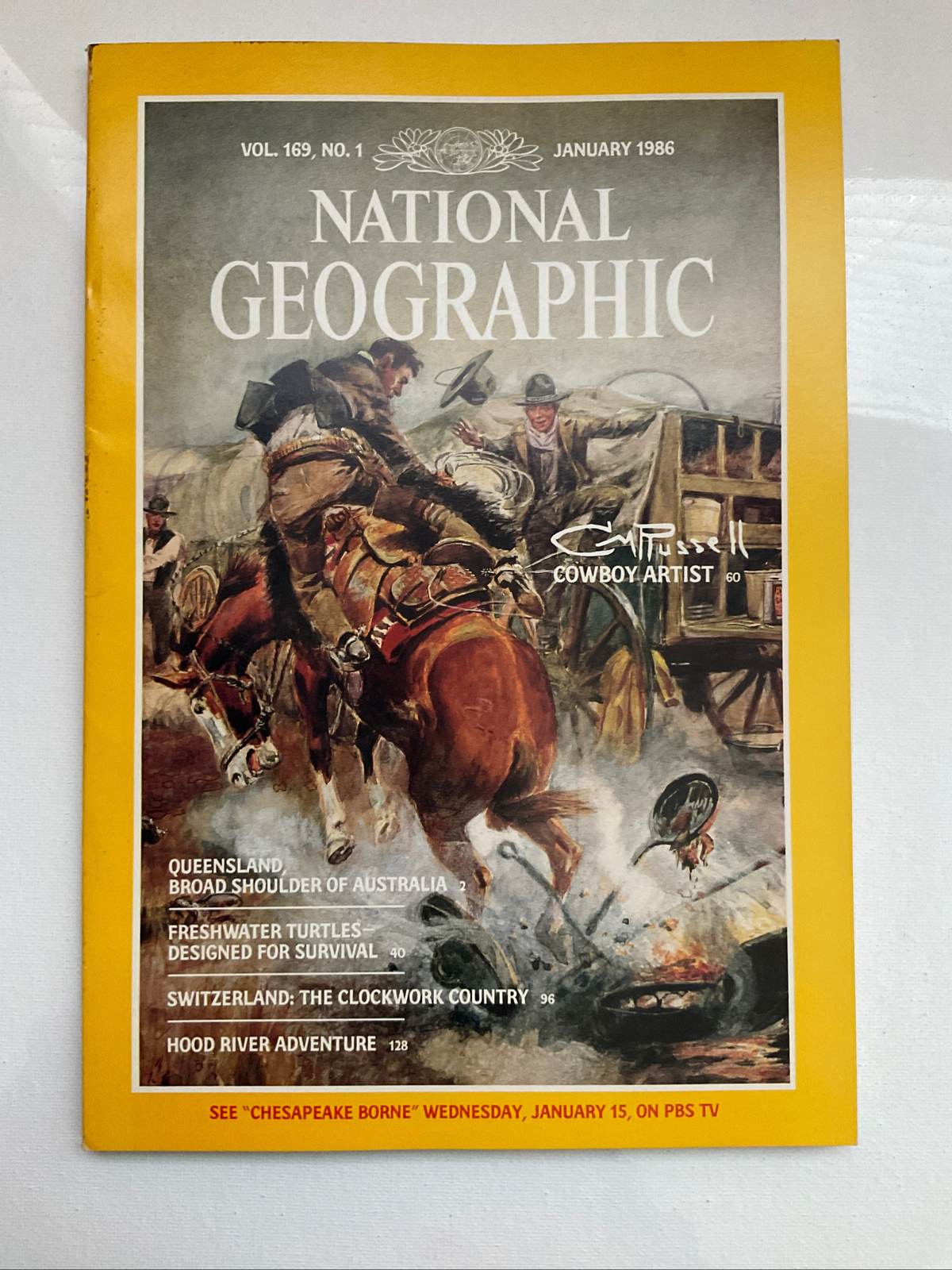 National Geographic Magazine Vol 169 No 1 January 1986