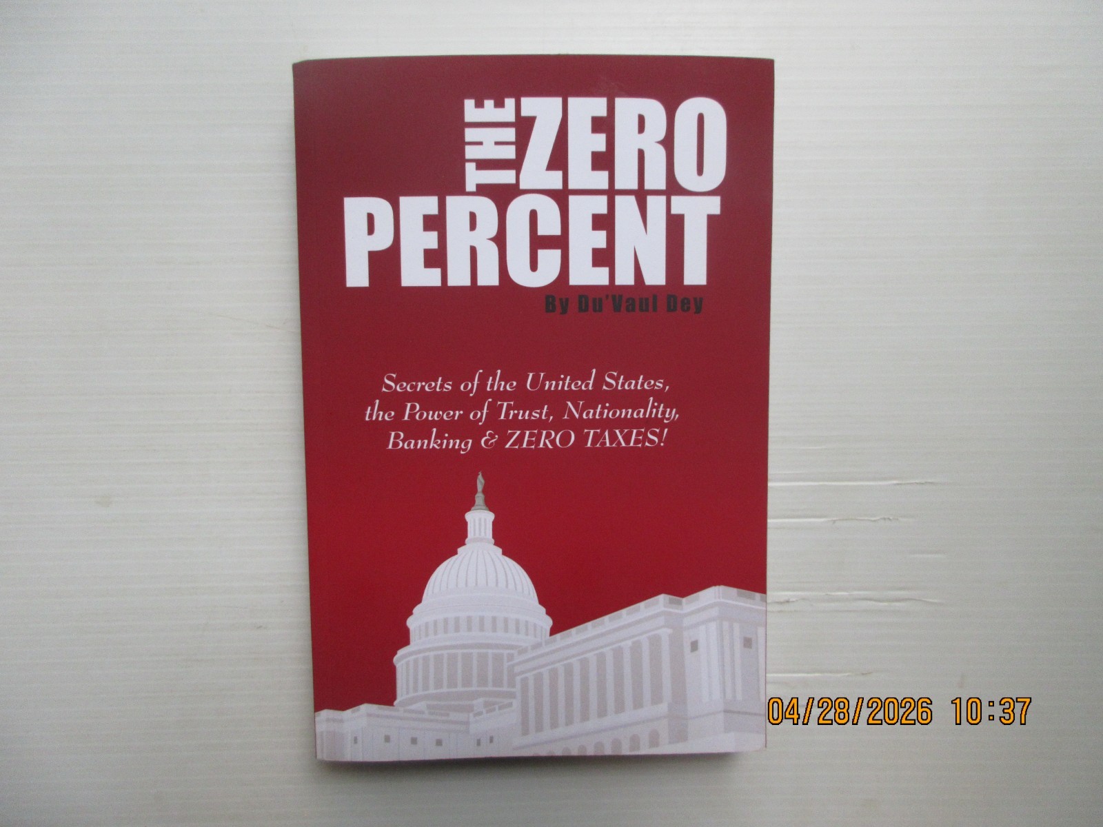 The ZERO Percent: Secrets of the United States, the Power of Trust, Nationality,