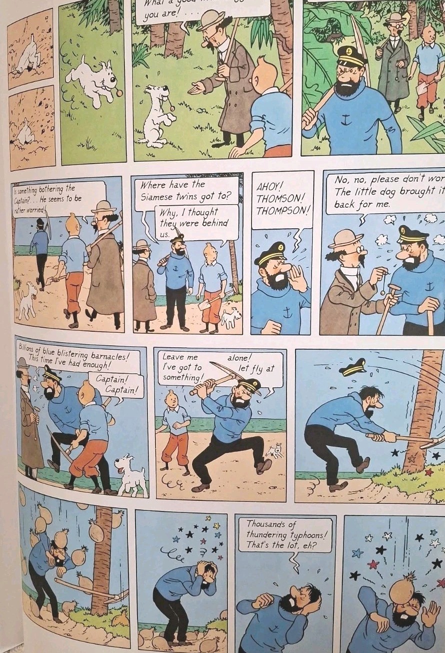 The Adventures of Tintin: Red Rackham’s Treasure by Herge Comics Series