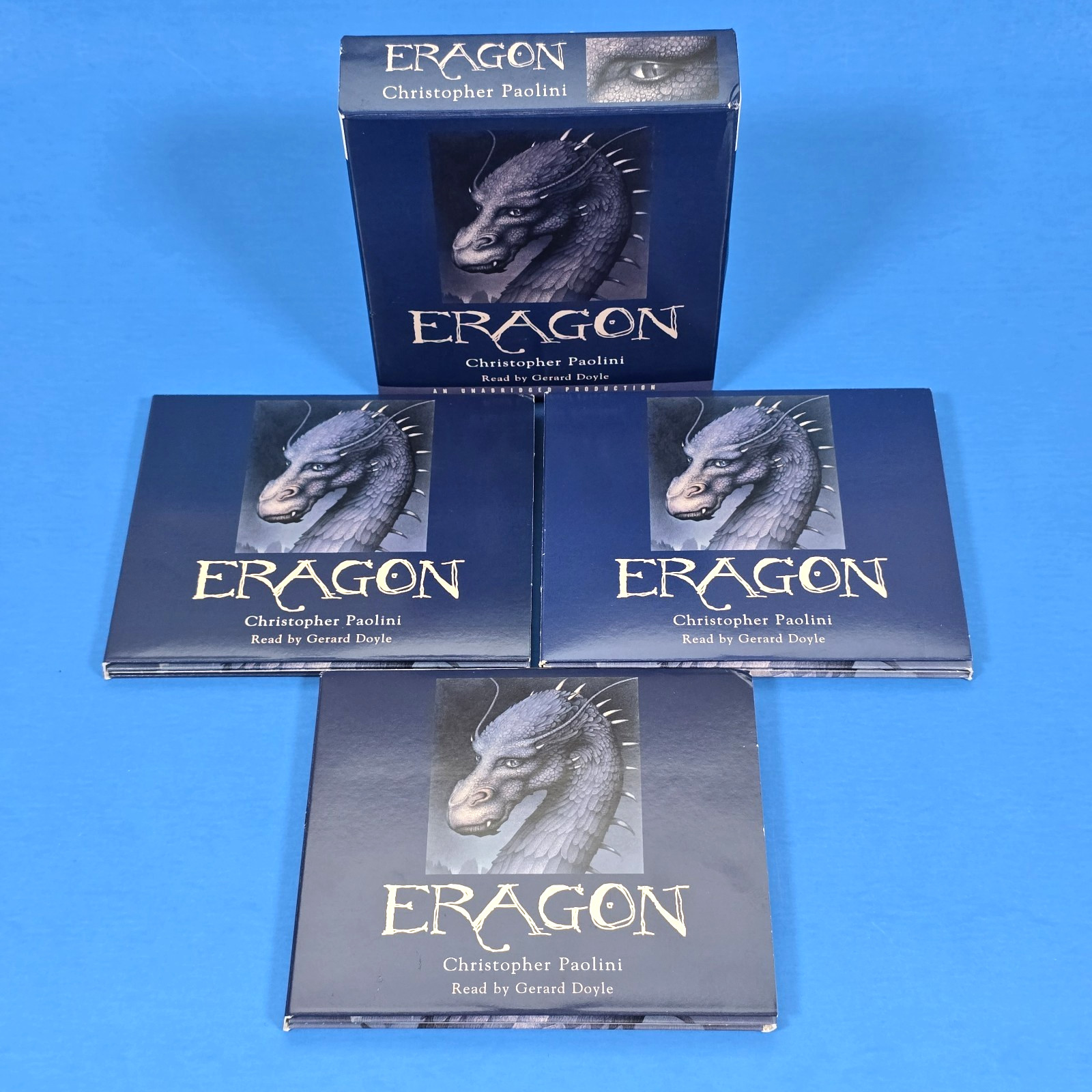 ERAGON ELDEST BRISINGR INHERITANCE AUDIOBOOK CD LOT CHRISTOPHER PAOLINI FANTASY