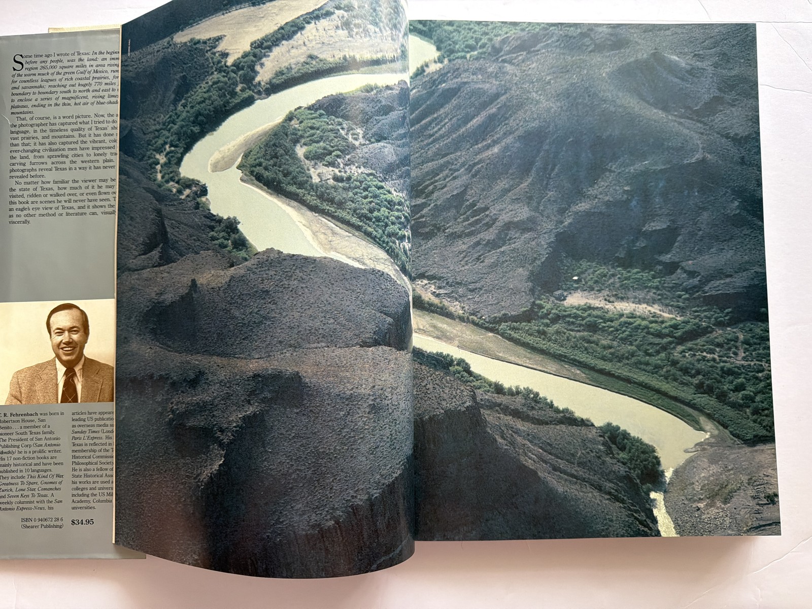 Texas: A Salute from Above, T. R. Fehrenbach, Hardcover, 1985