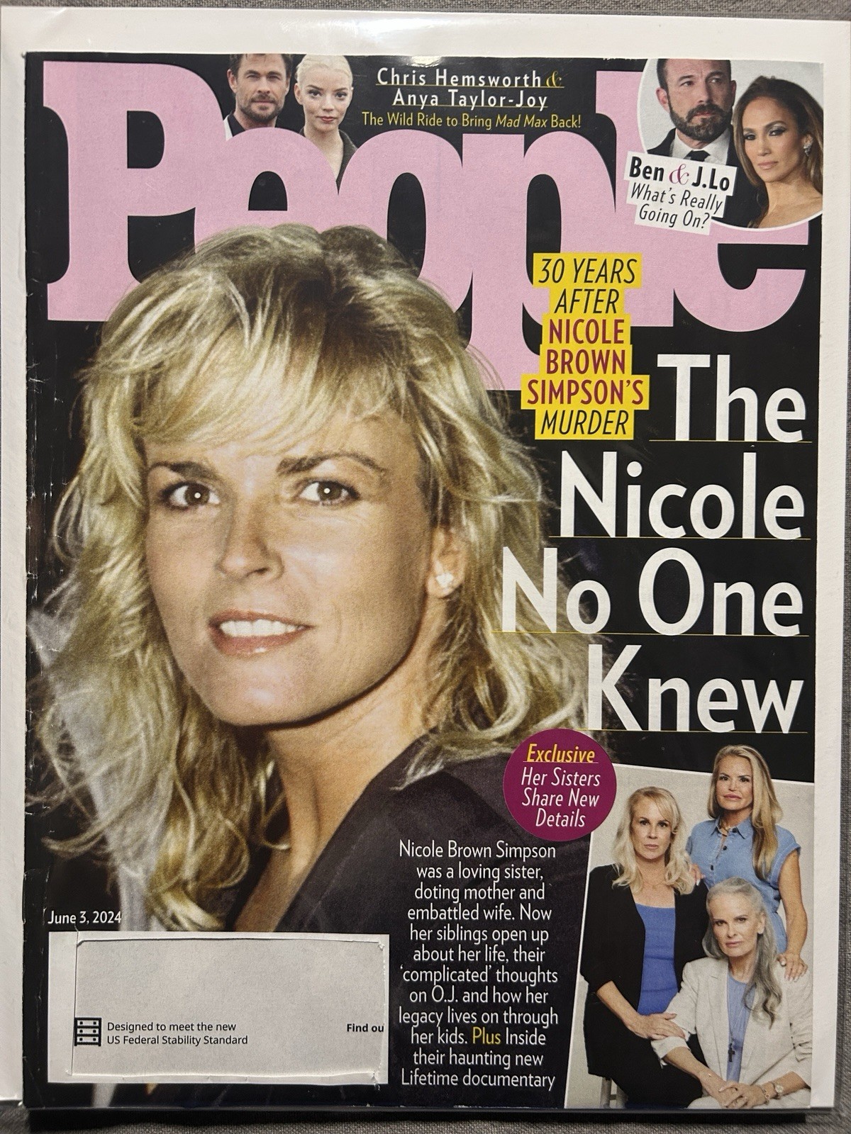 (10 Issue Lot) People (Magazine) from Jan-June 2024 (De Niro, Usher, & more)