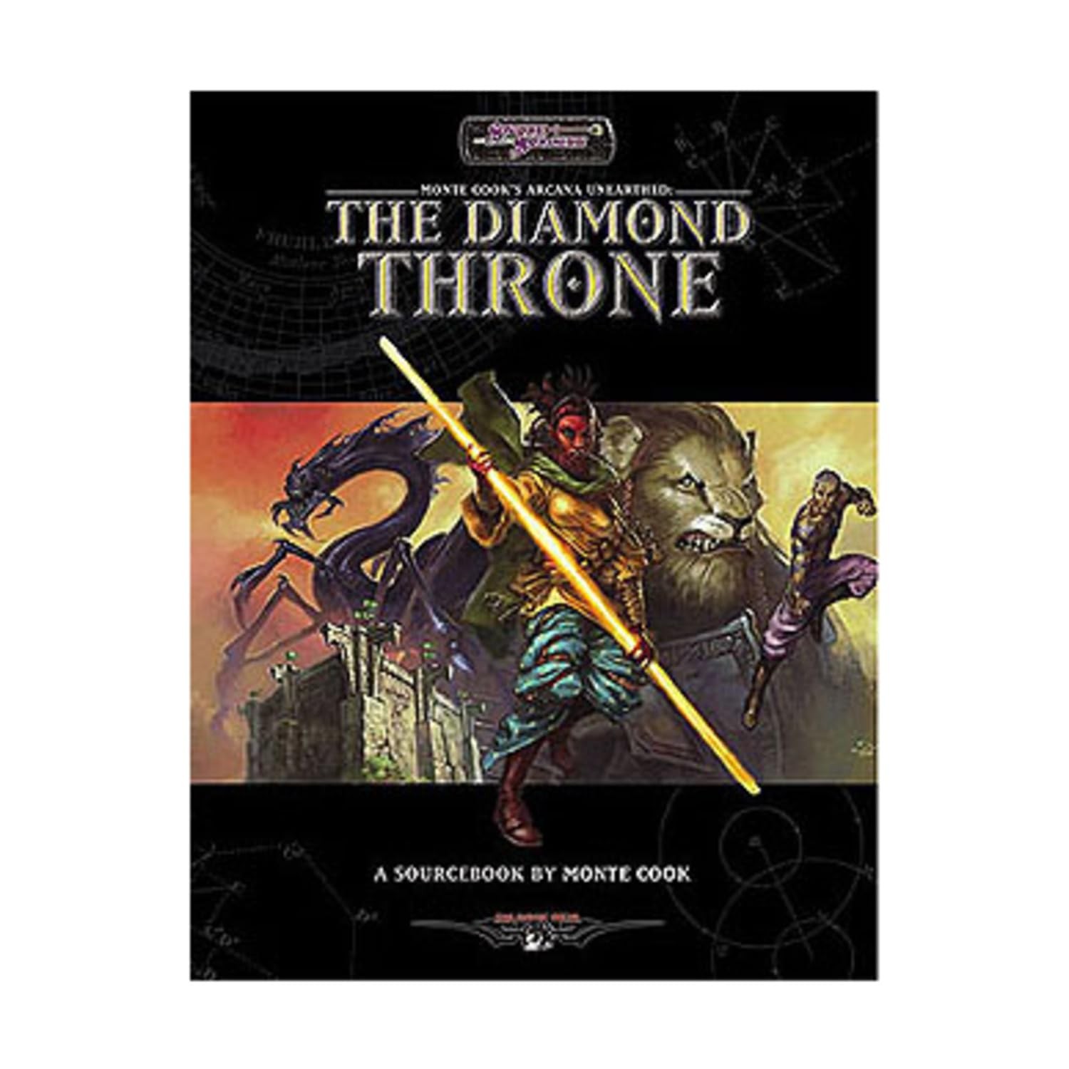 The Diamond Throne (Arcana Unearthed Sourcebook) Monte Cook paperback Very G…