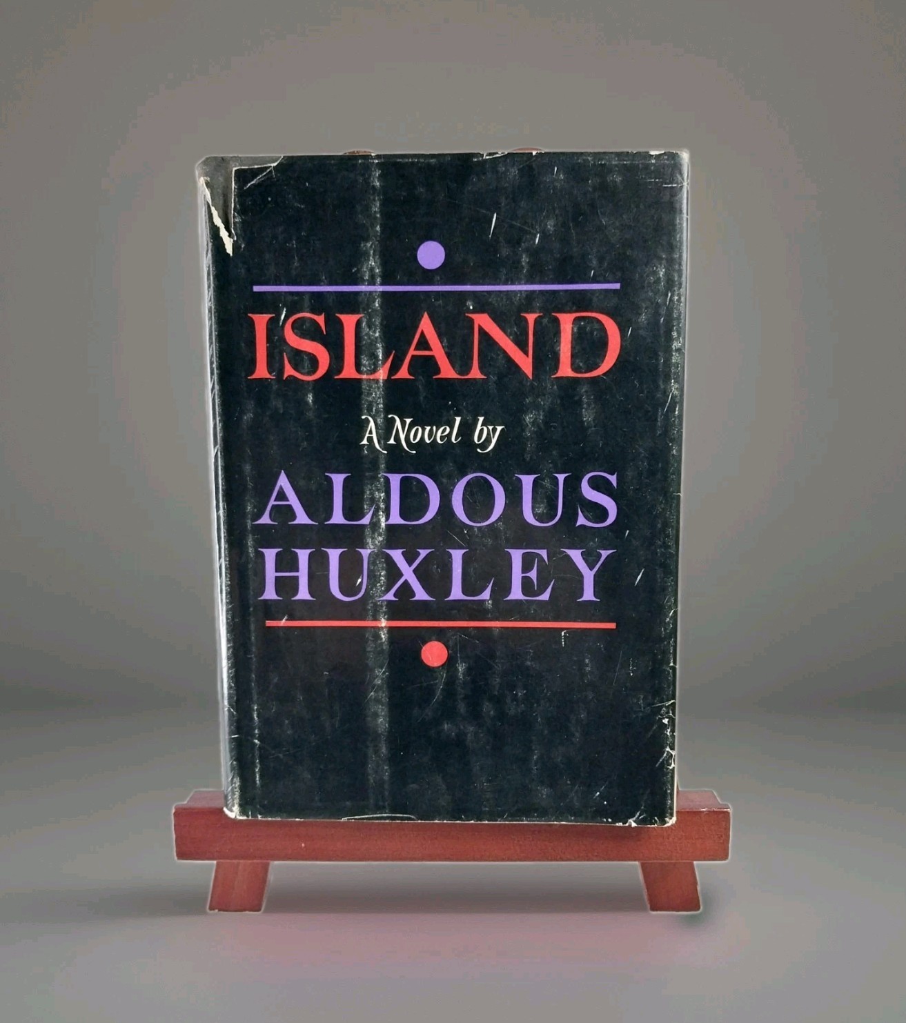 ISLAND☆ Aldous Huxley 1962 First Edition HCDJ