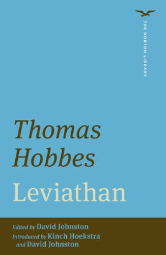 Leviathan (The Norton Library) – Paperback By Hobbes, Thomas – VERY GOOD