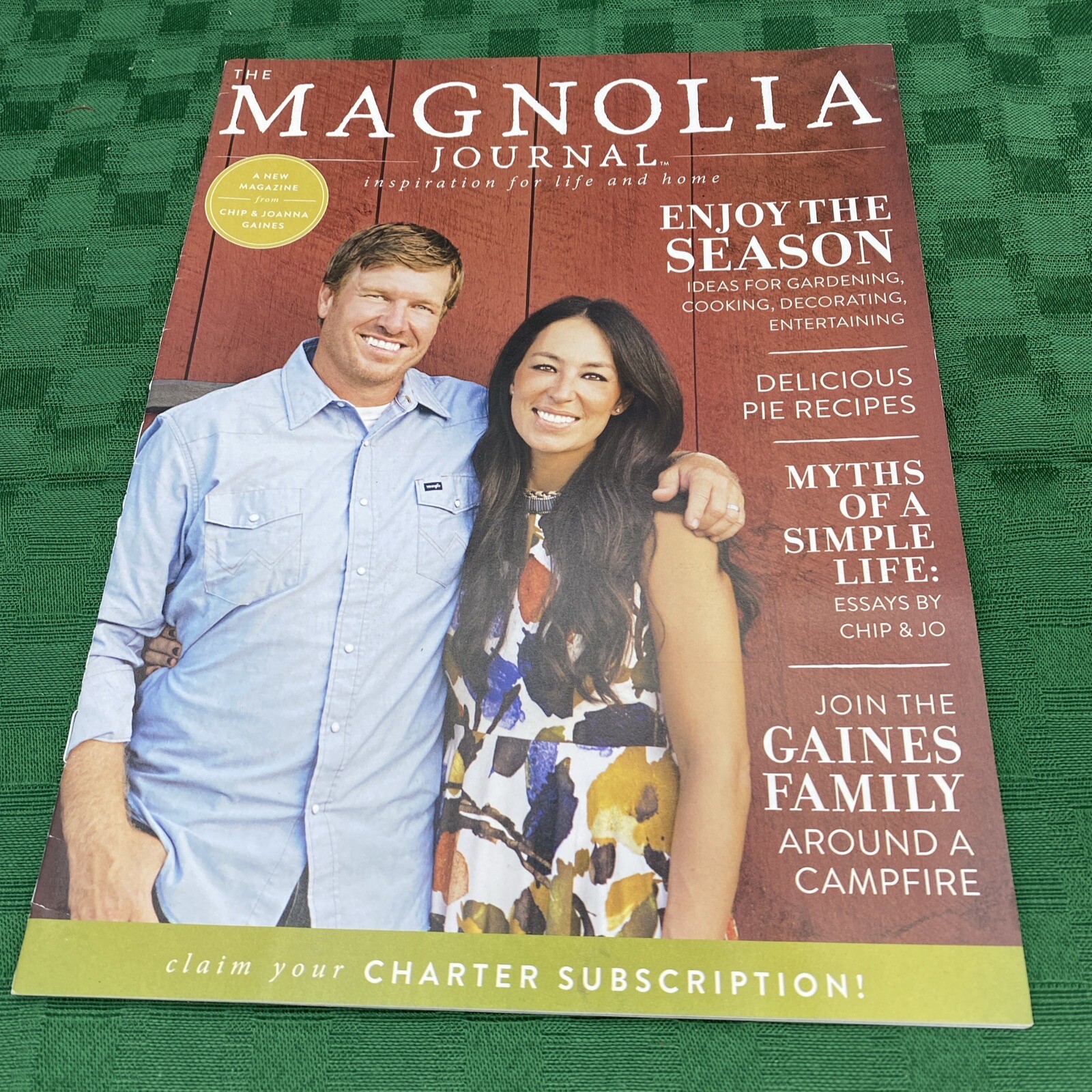 THE MAGNOLIA JOURNAL 2017 PREVIEW ISSUE 29 Pgs w/ Charter Subscription Card