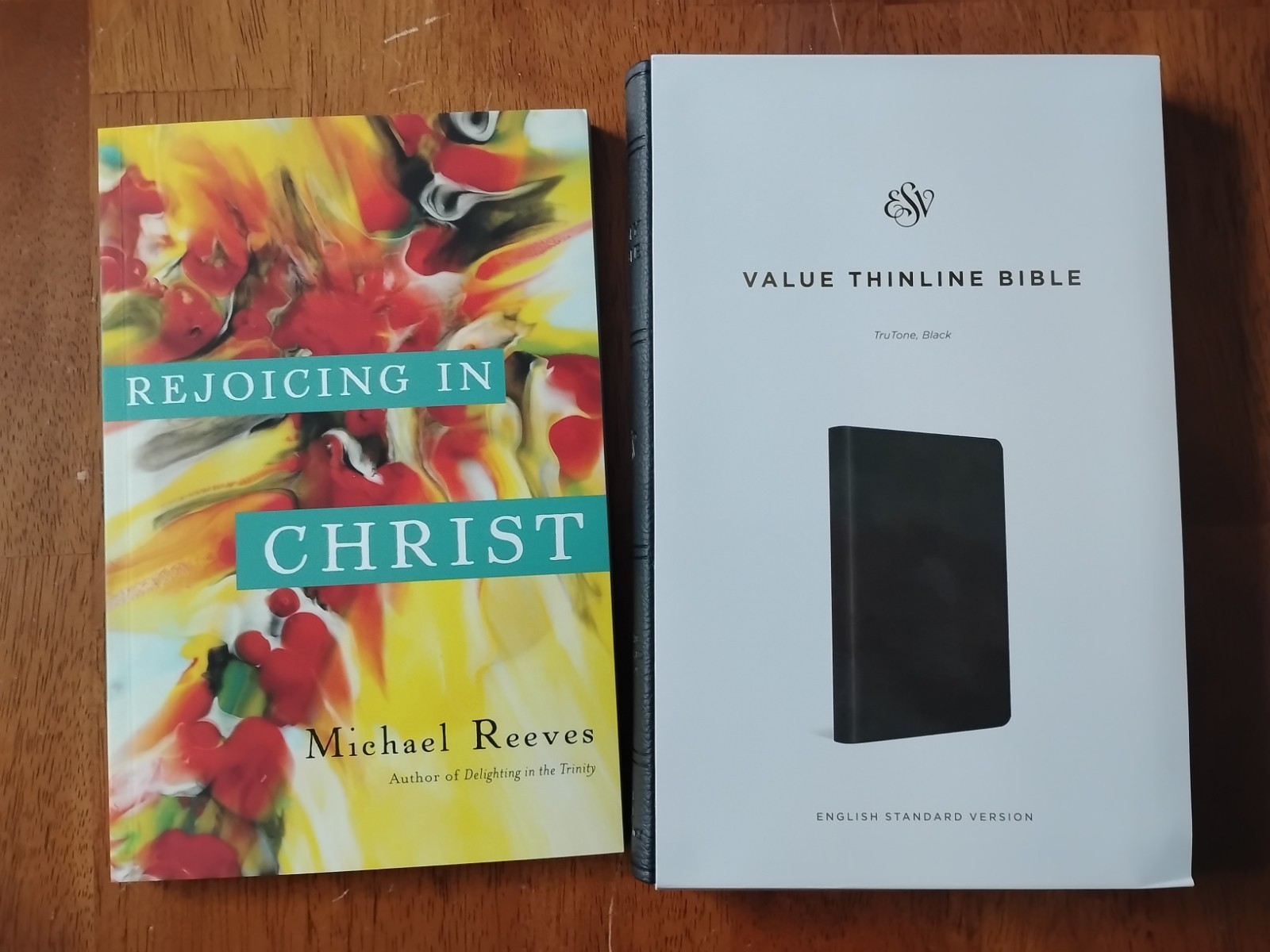 Rejoicing in Christ Michael Reeves + ESV Value Thinline Bible Reformed Theology
