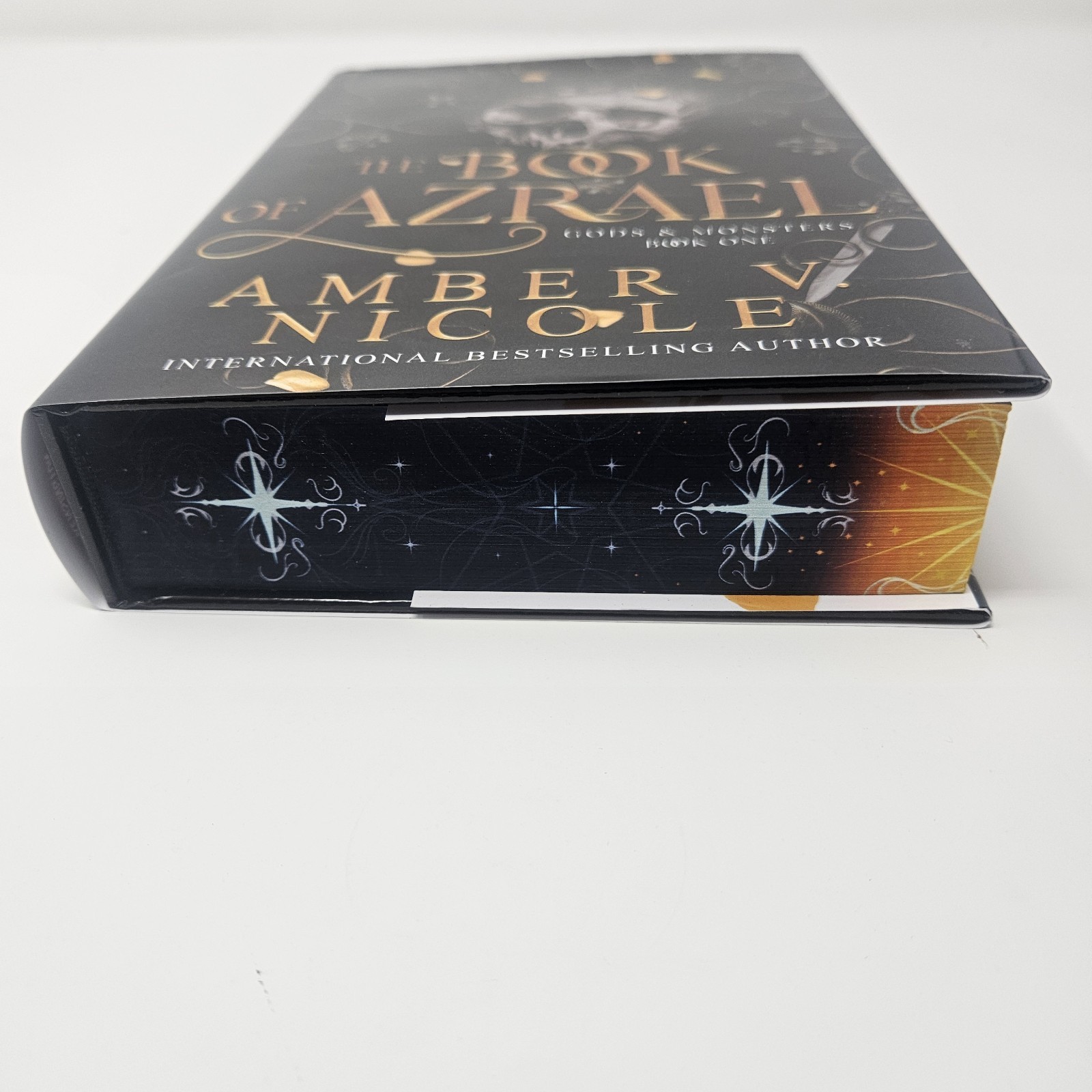 SIGNED! Amber V. Nicole The Book of Azrael Gods & Monsters Book One 1st Edition