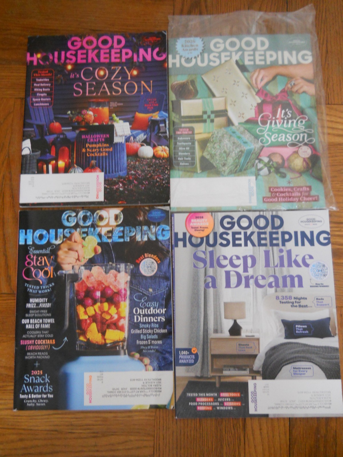 4 Good Housekeeping Magazine 2025 september/october july/august may/june nov/dec