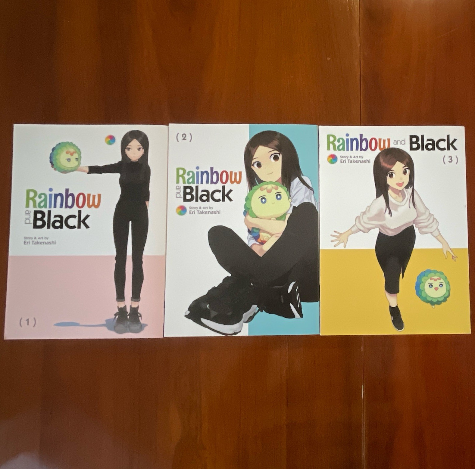 Rainbow and Black Manga Vol 1-3 by Eri Takenashi Paperback English