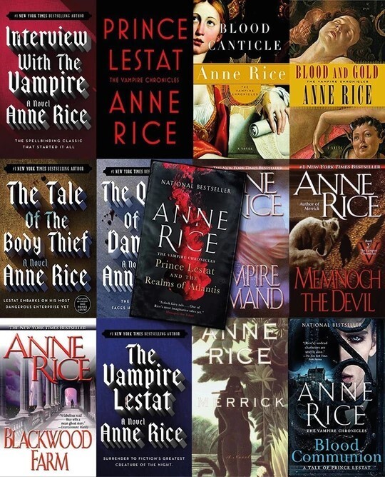 Anne Rice’s Vampire Chronicles (15 UNABRIDGED AUDIO BOOKS) w. BONUS