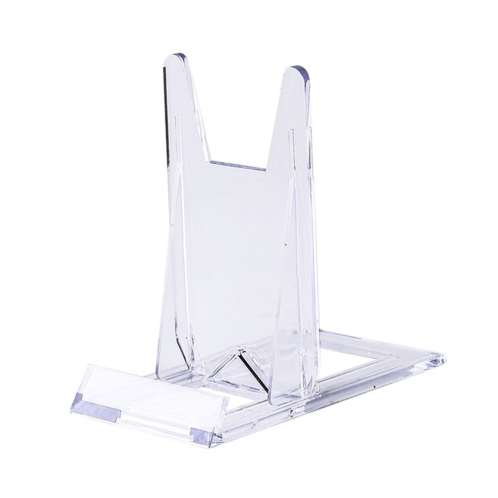 5-20PCS Clear Acrylic Stand Easel for Sports Trading Cards,Photos,Plates,Phones