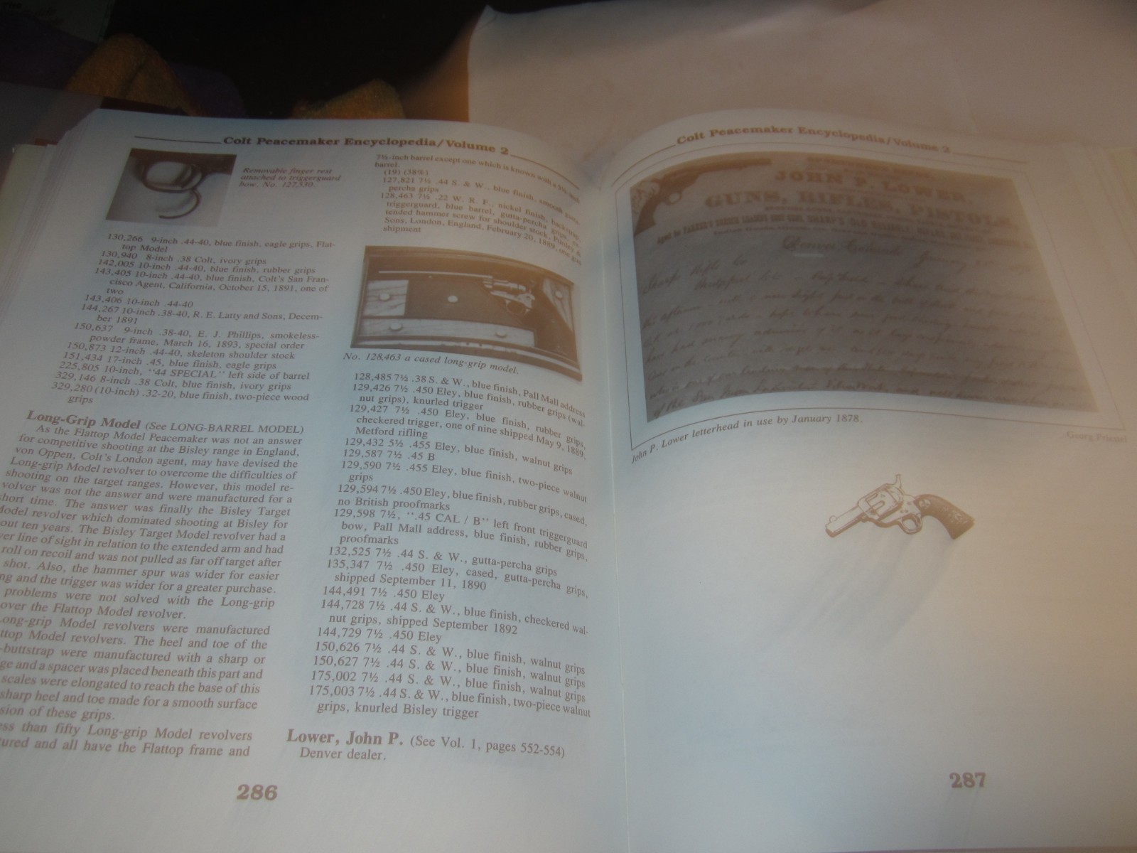 Colt Peacemaker Encyclopedia First Edition 1991 Volume 2 Keith Cochran 416 PAGES