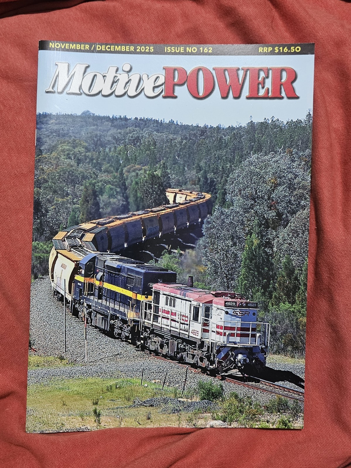 #162 Motive Power Magazine November/December 2025,C36-7,SD50S,Wide Fleet List