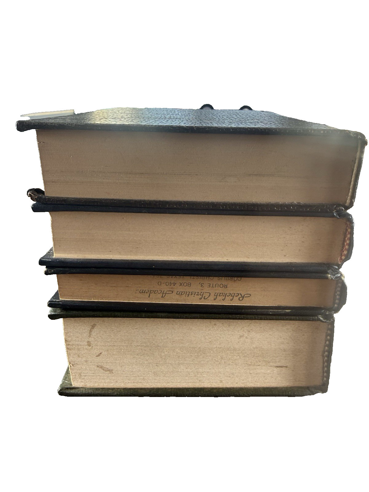 This lot includes 4 hardcover Oliver B. Greene theological works published by