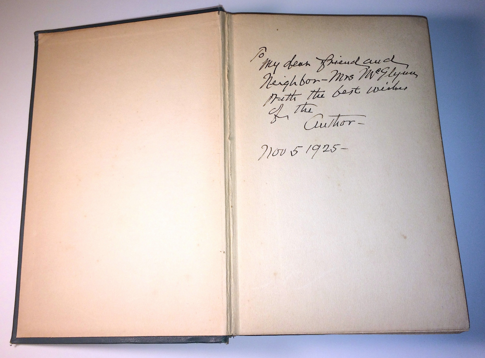 Antique 1st Edition “Portraits of A Half Century” Author Inscribed! Illustrated!