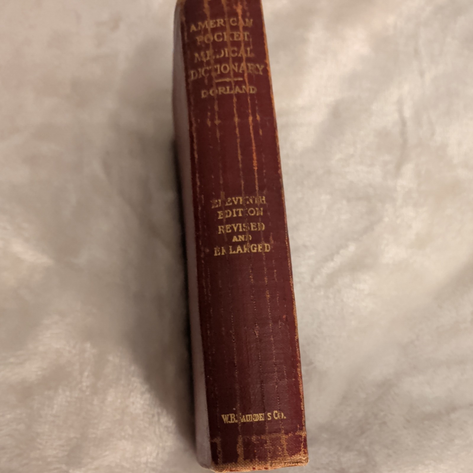 Vintage The American Pocket Medical Dictionary 11th Edition 1920 Dorland