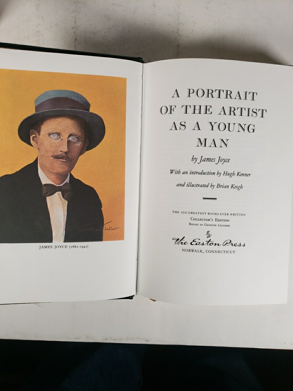 Easton Press A Portrait of the Artist as a Young Man by James Joyce Leather RARE