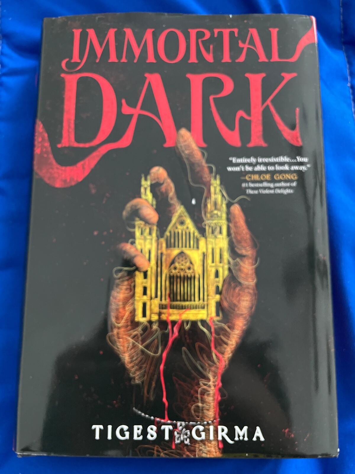 Immortal Dark (Deluxe Limited Edition) by Tigest Girma (2024, Hardcover)