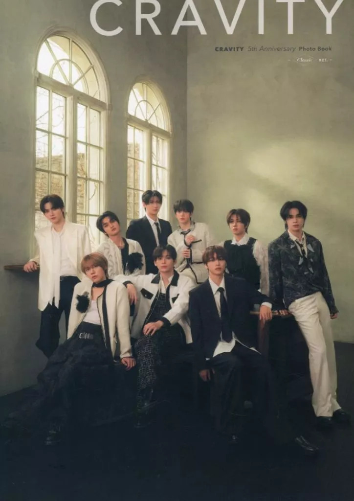 CRAVITY 5th Anniversary Photo Book Classic Ver. Korean Men’s Photobook Used