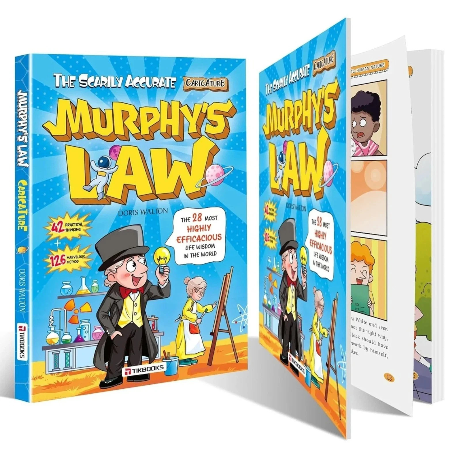 Murphy’s Law for Kids Life Lessons Guide Children Learning Book