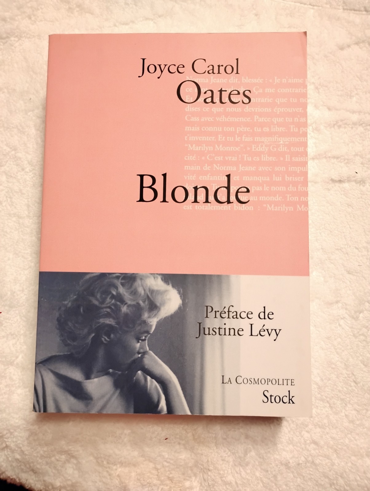 Blonde by Joyce Carol Oates (2001, Trade Paperback)French