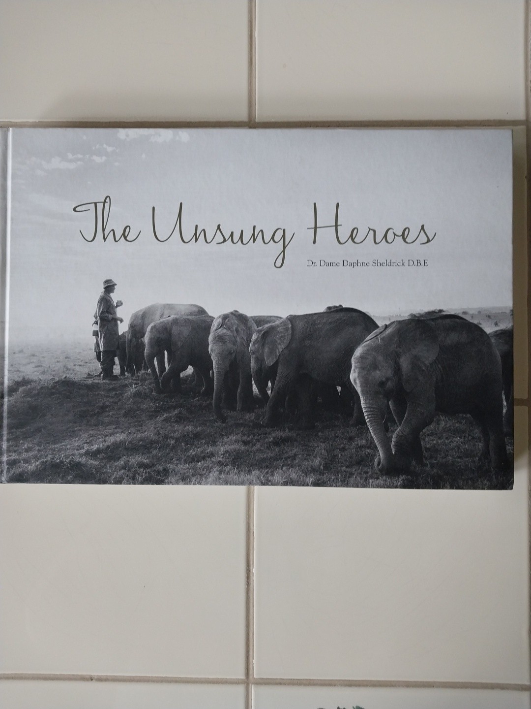 The Unsung Heroes by D Sheldrick, Wildlife Conservation & Animal Rescue HC, VG