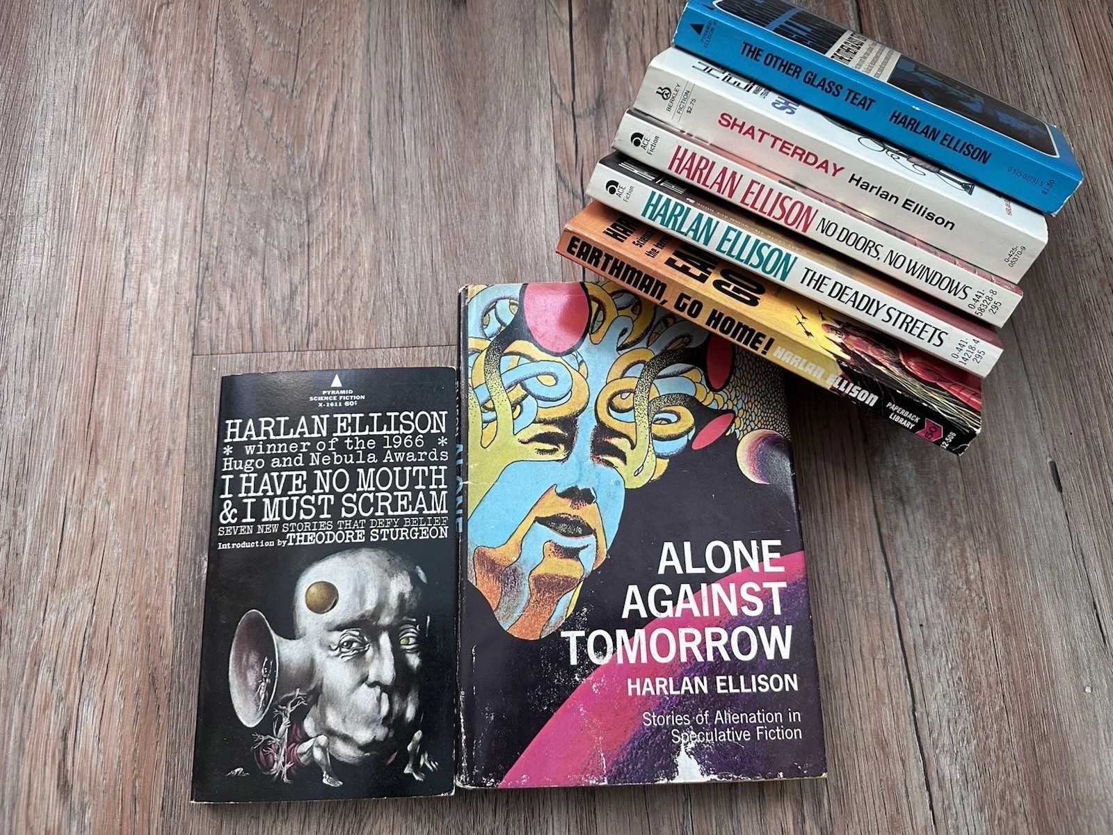 I Have No Mouth & I Must Scream 1st Ed (1967) 7 Harlan Ellison Book Lot