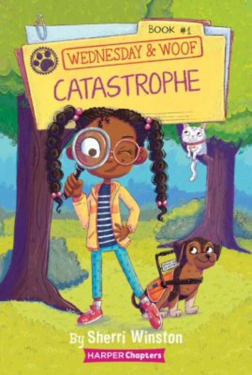 Wednesday and Woof #1: Catastrophe Paperback Sherri Winston