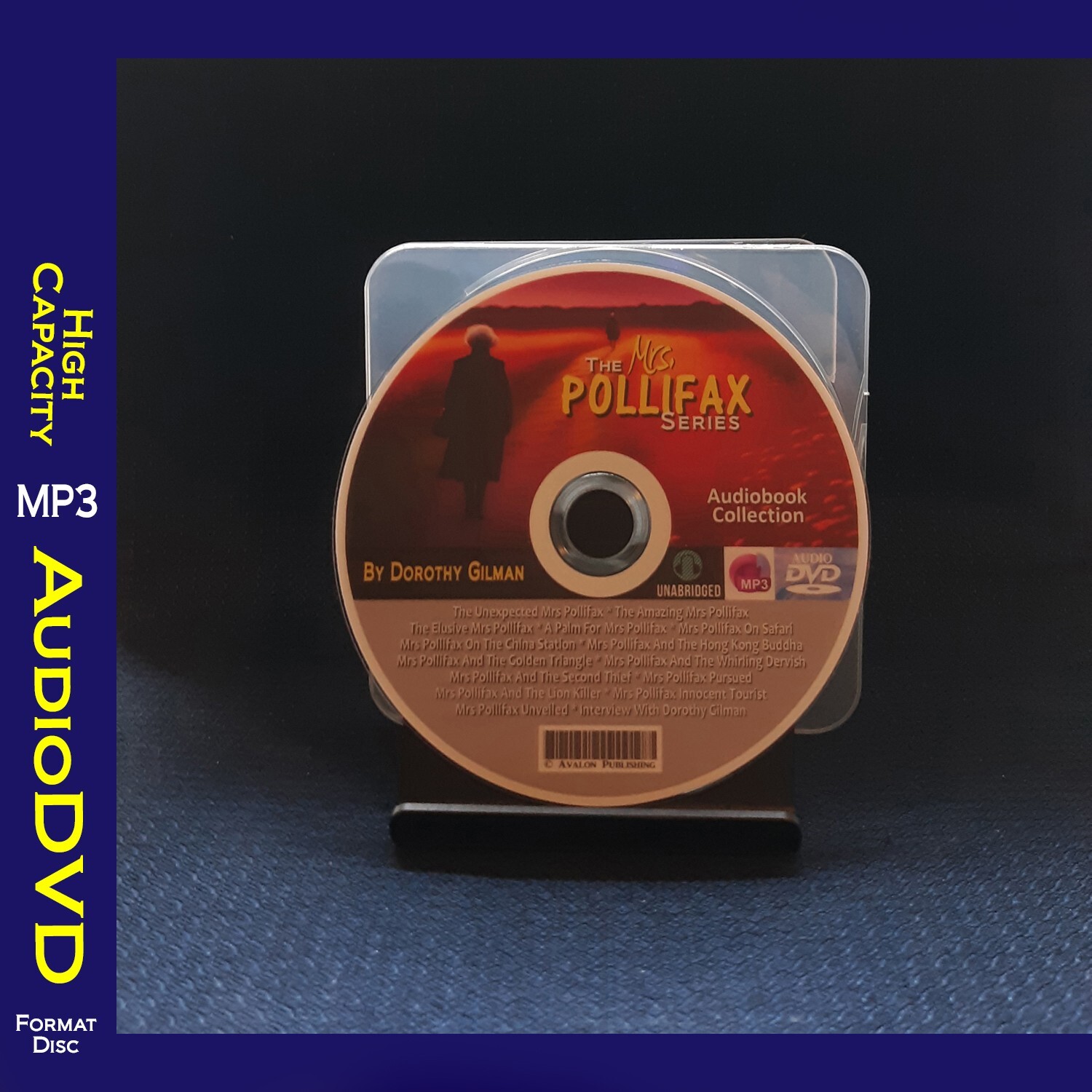 The MRS POLLIFAX Mystery Series By Dorothy Gilman – 15 MP3 Audiobook Collection