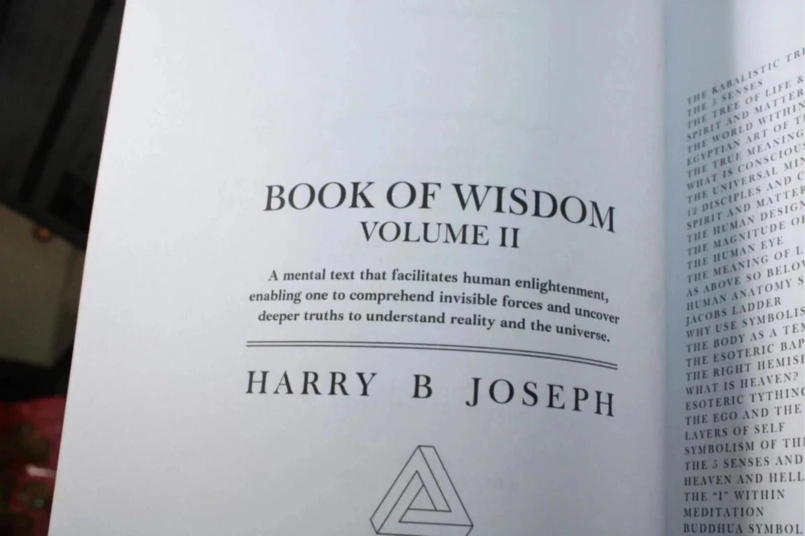 Book of Wisdom Volumes 1 & 2 by Harry B. Joseph (Paperback 2-Book Bundle) USA
