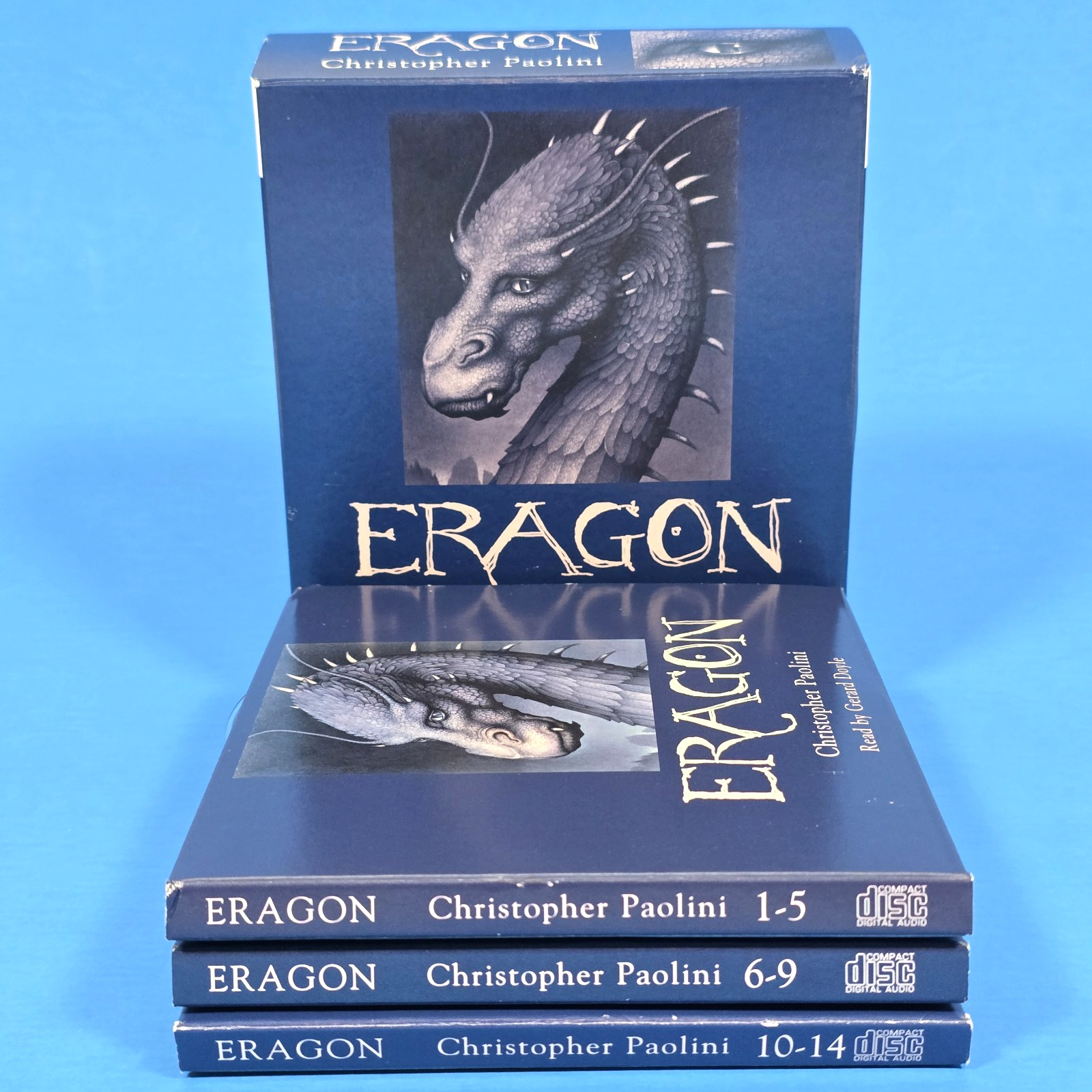 ERAGON ELDEST BRISINGR INHERITANCE AUDIOBOOK CD LOT CHRISTOPHER PAOLINI FANTASY
