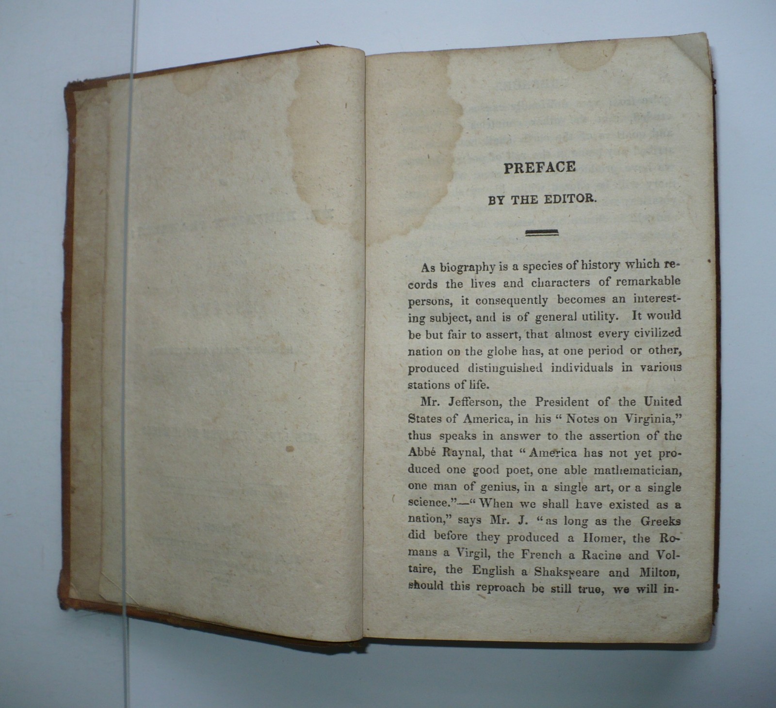 1825 WORKS BENJAMIN FRANKLIN BOOK BEDLINGTON BOSTON IMPRINT