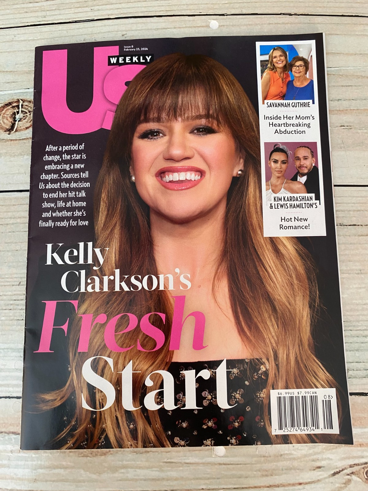 US Weekly February 23, 2026 issue 8 Magazine Kelly Clarkson’s Fresh Start
